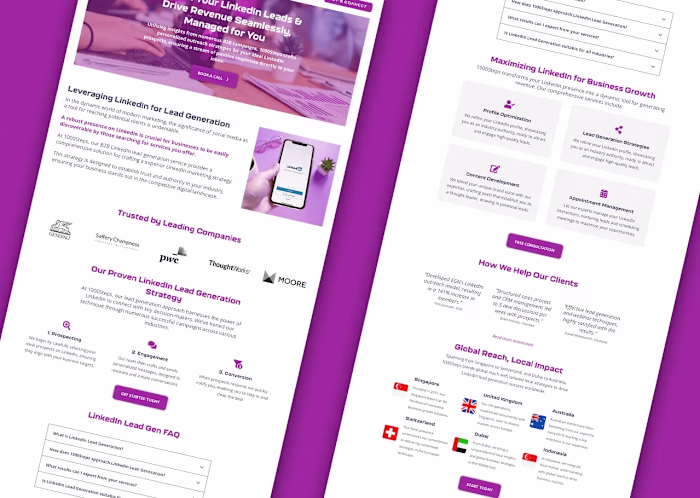 SEO & Web Design for B2B Sales Consultancy