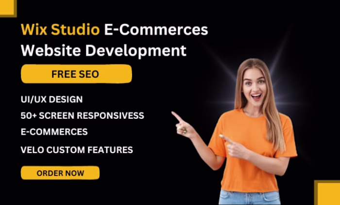 I will wix studio website design, with basic seo in wix studio.