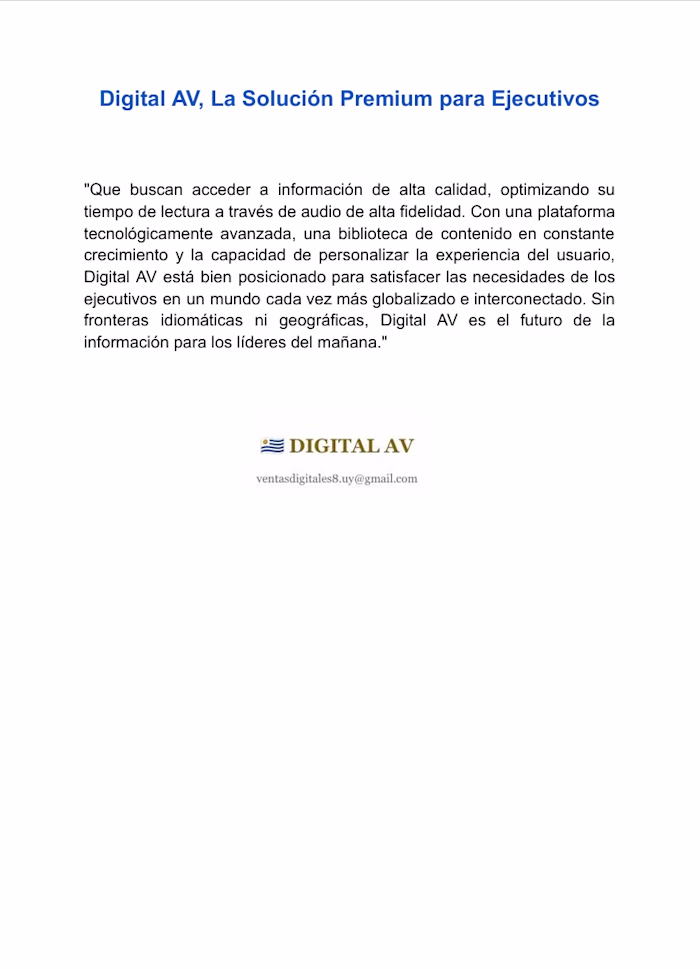 Premium Executive SolutionsHigh-fidelity audio and