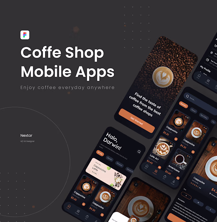 Cofshop - coffe shop mobile apps