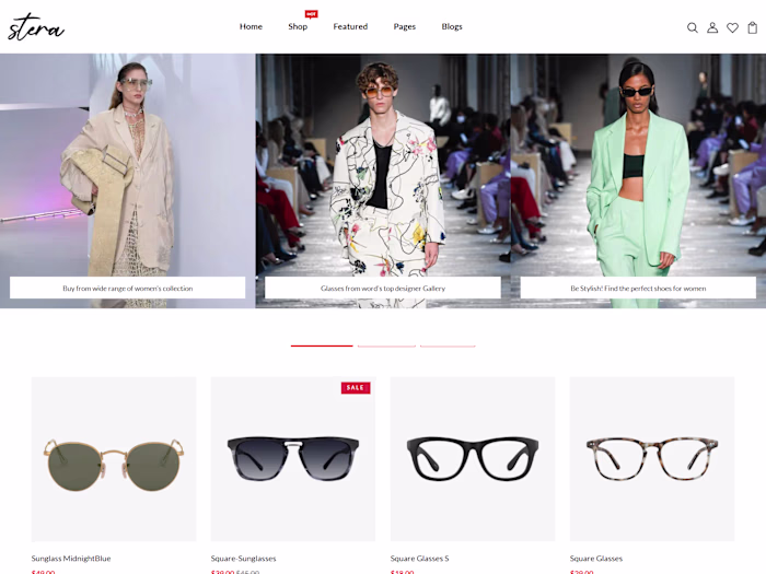Shopify Sunglasses Store