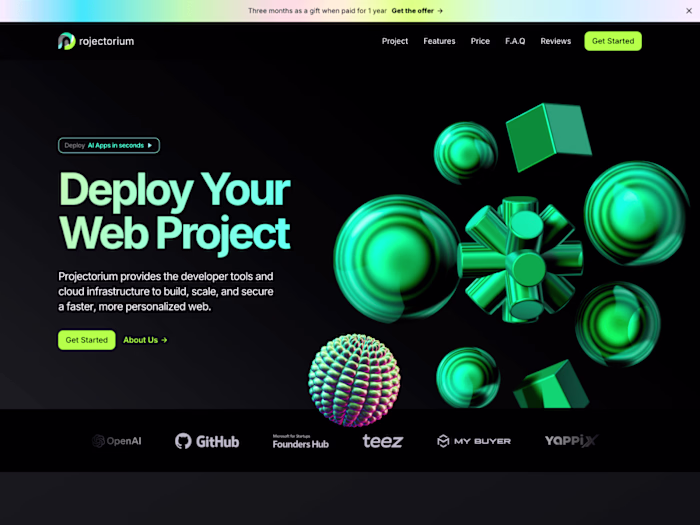 Projectorium — SaaS Web Platform For CI/CD