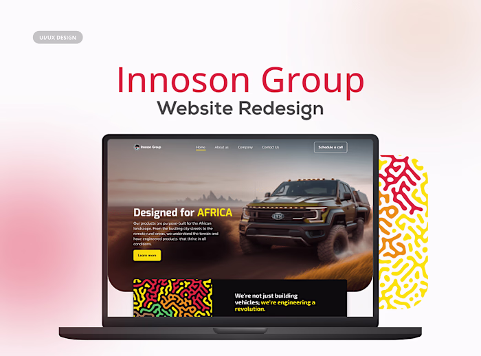 Innoson Group Website Redesign | Case Study
