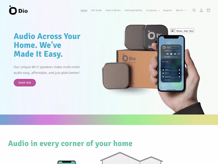 Shopify store design