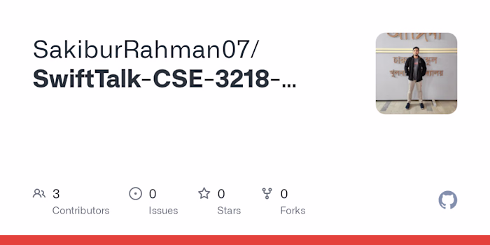SwiftTalk: Real-time Messaging App Development