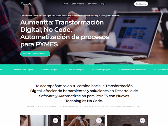 Aumentta | Transformación Digital, No Code y Automatización par…
