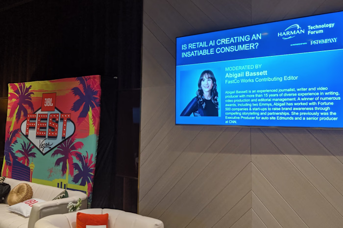 Host conferences for brands: Fast Company, Hydrafacial & HarmonKardon