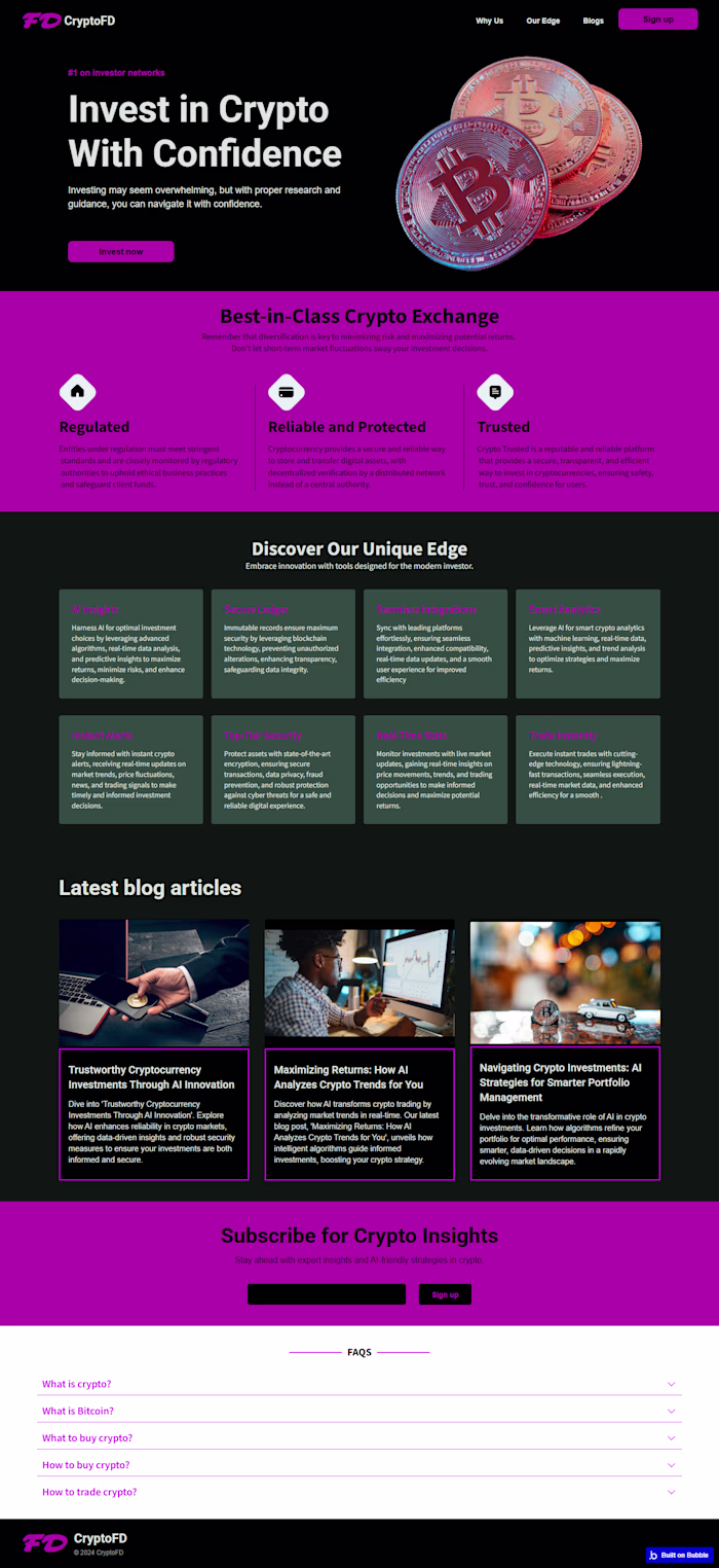 CryptoFD Web