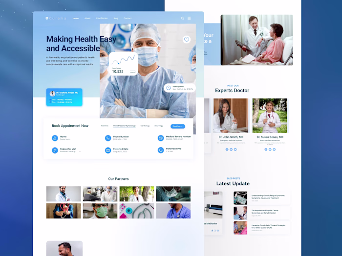 Healthcare | UI Design 