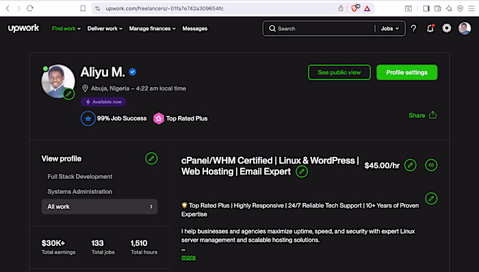 Hi everyone! 👋 I’m a Top Rated Plus freelancer on Upwork wi...
