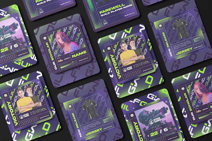 Geekzwolf: Social Media Art Direction