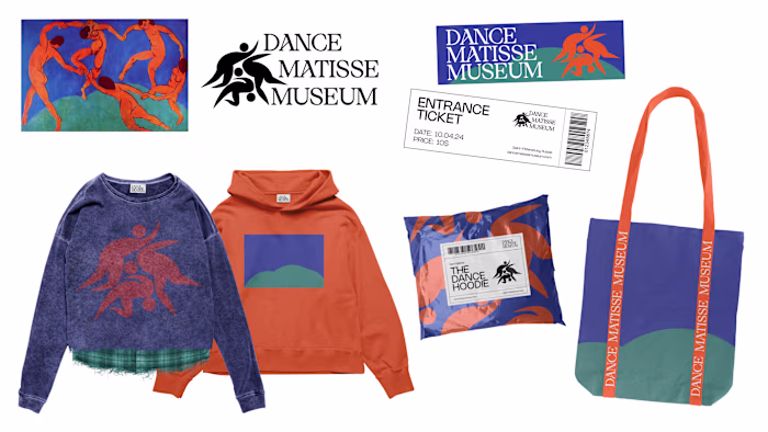 Dance Matisse Museum Brand Identity
