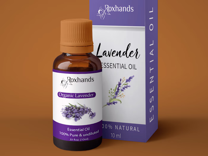bottle label design