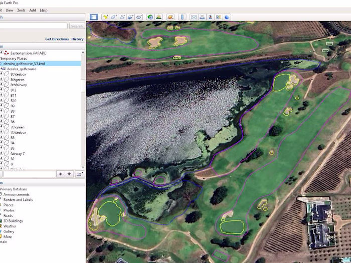 CAD details from Google Earth