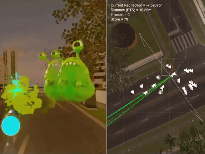 Dynamic Foveated Rendering for Redirected Walking in VR | Patent