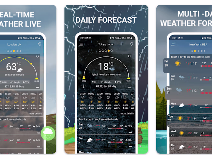 Weather Forecast - App on Google Play Store
