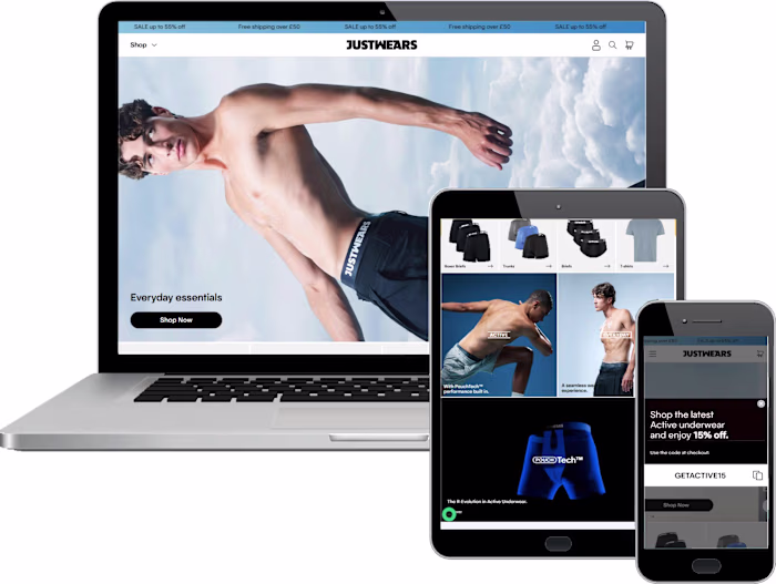 JUSTWEARS (Shopify Store)