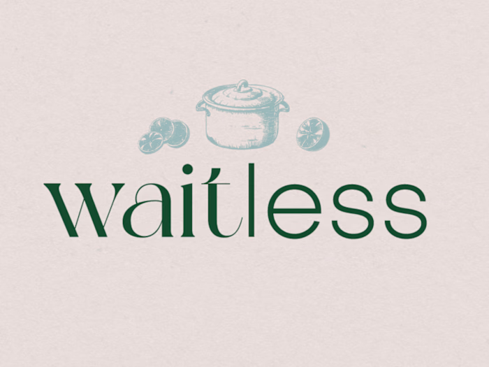 Waitless App · Concept and Pitch Deck Design
