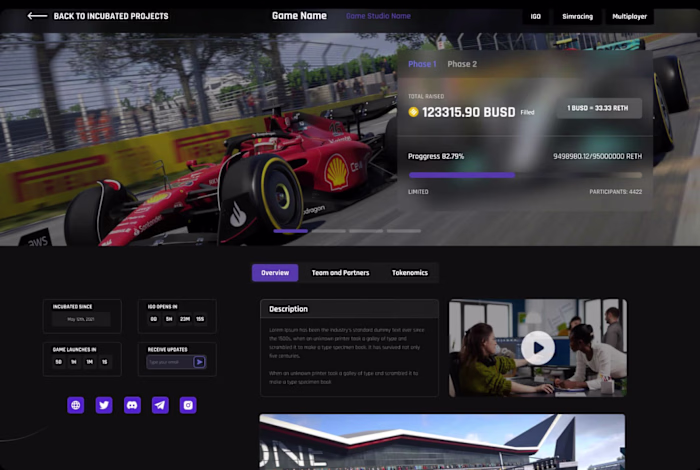 Web3 Platform Design and Management