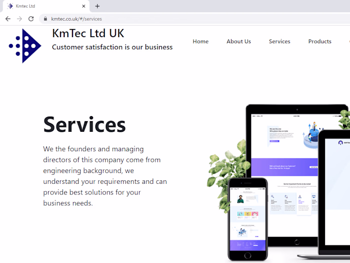 Kmteck Website