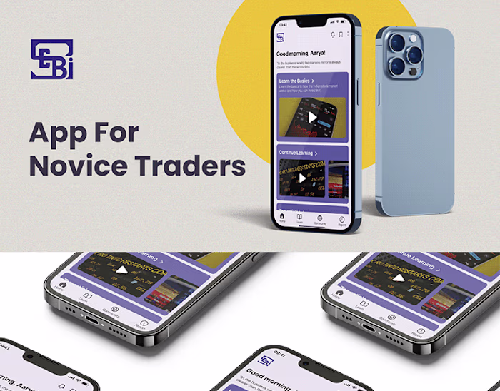 App for Novice Traders on Behance