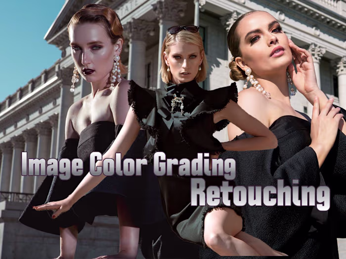 Image Color Grading + Basic Retouch