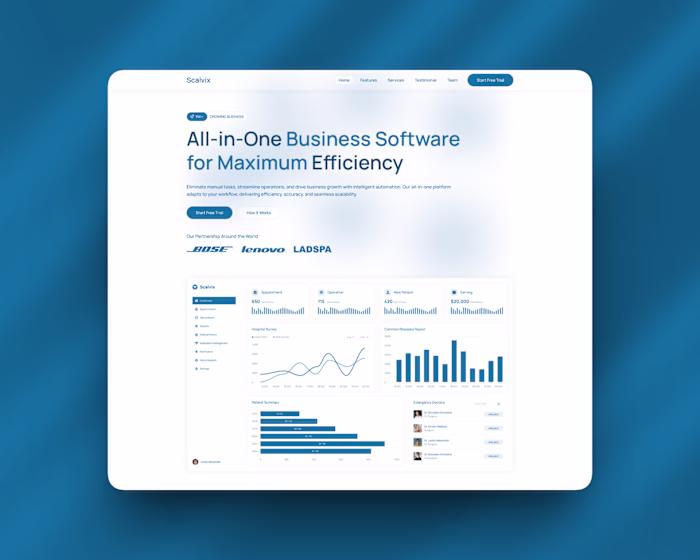 Scalvix – Business Automation Framer Template