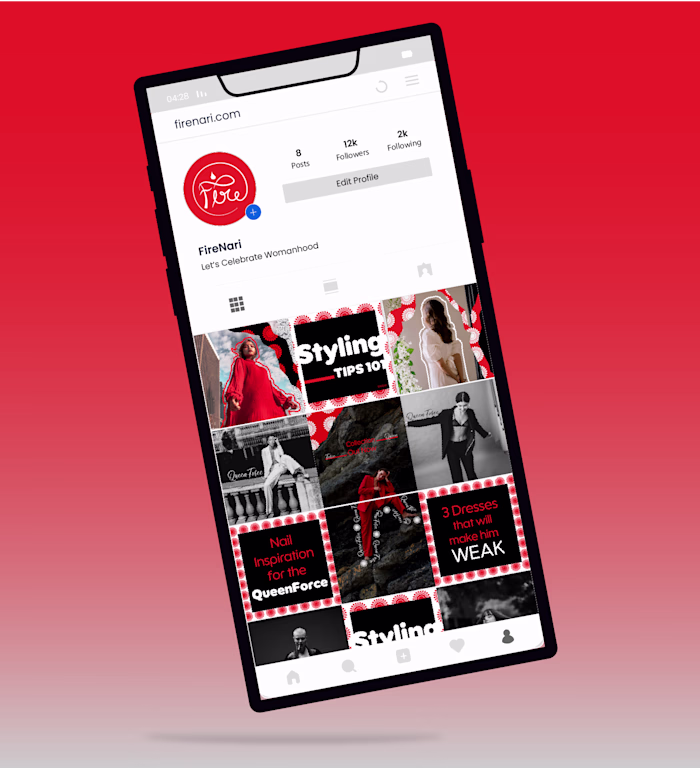 Brand design for a Woman Fashion E-com. 