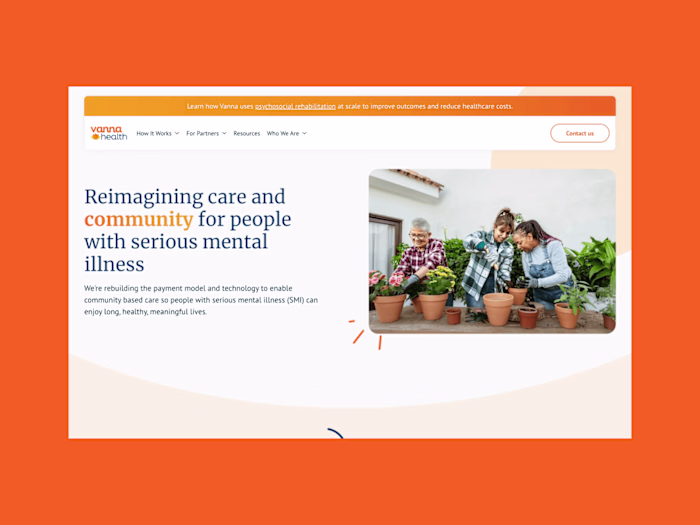 Vanna Health Website