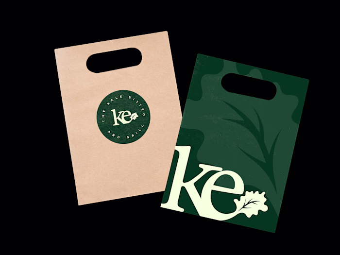 Kale Bistro - Branding by danielsobowale on Dribbble