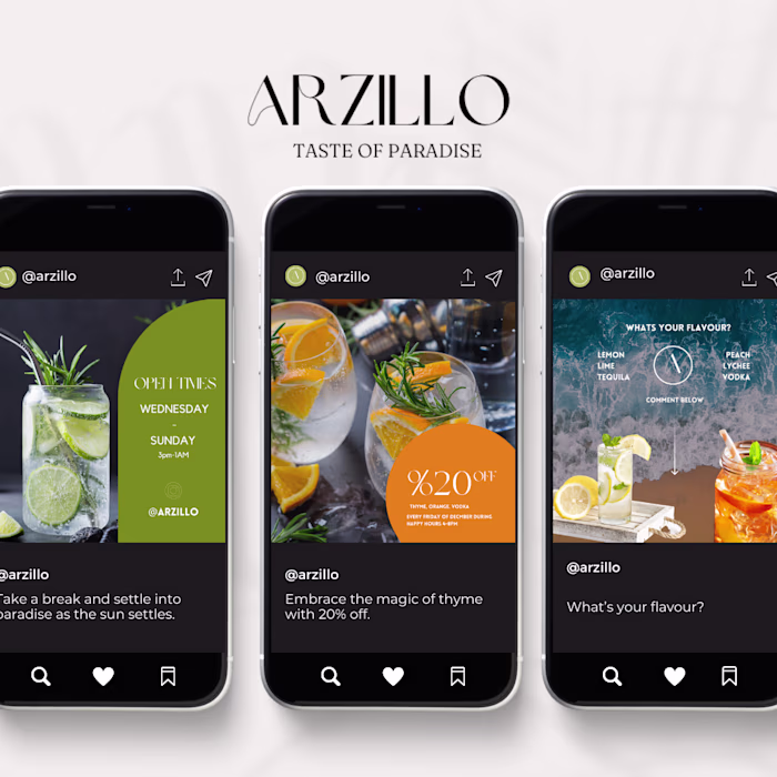 Arzillo-Cocktail Bar Passion project :: Behance