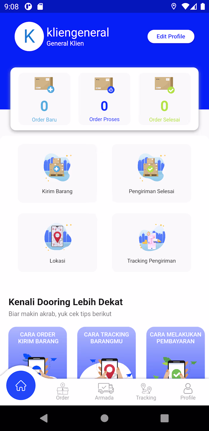 Dooring - Android Apps For Delivery