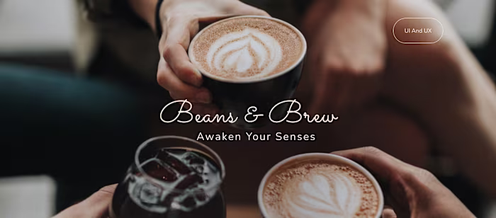 UX and UI for Coffee Shop