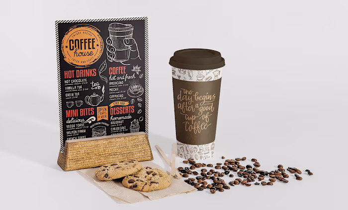 Coffee Shop illustration :: Behance