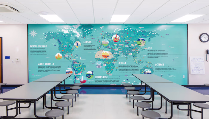 CACCS - Cafeteria World Map 