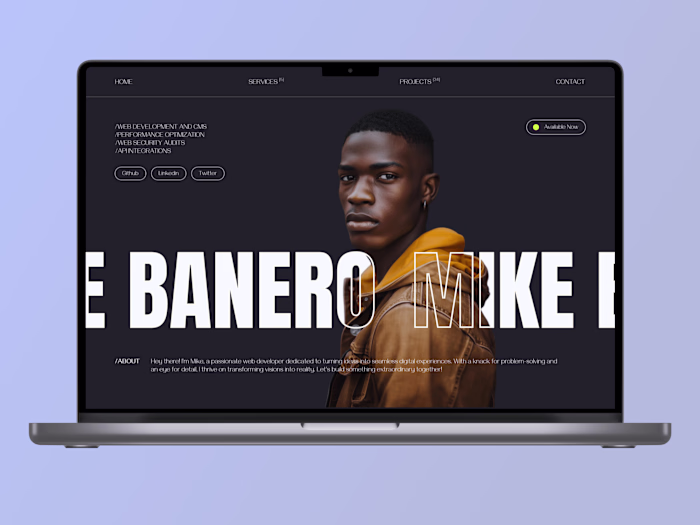 Developer Portfolio Website