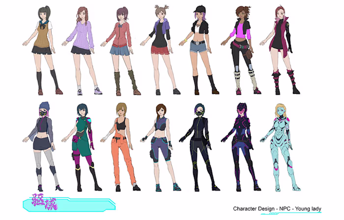 Character Design (Anime/Manga)