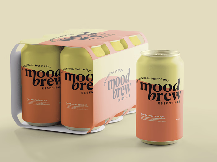 Moodbrew branding 