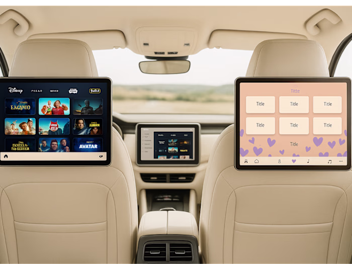 Redesigned Seatback Entertainment System