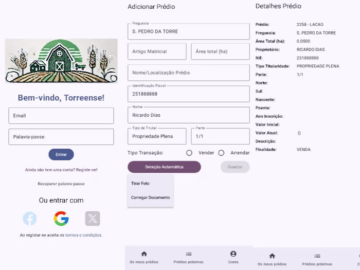 Android Application for Local Agricultural Property Management