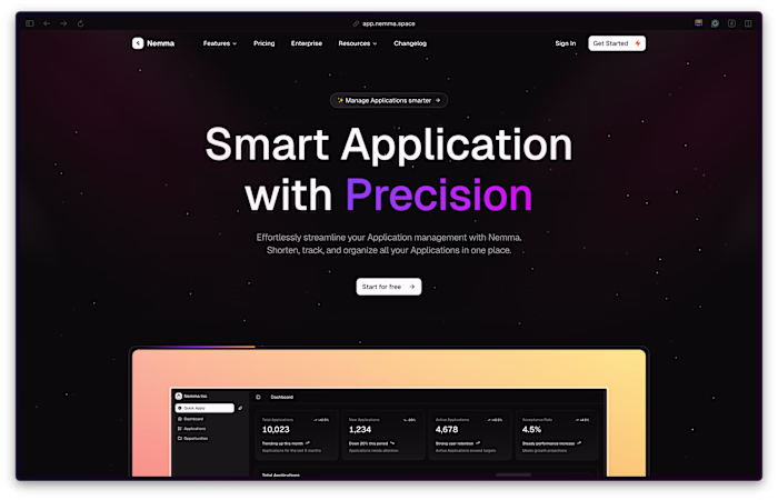 Nemma: An Intelligent Application Management Platform