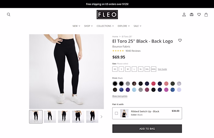 Fleo e-Commerce Development