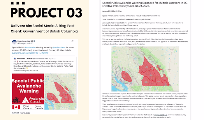 Here's something I published to save lives.