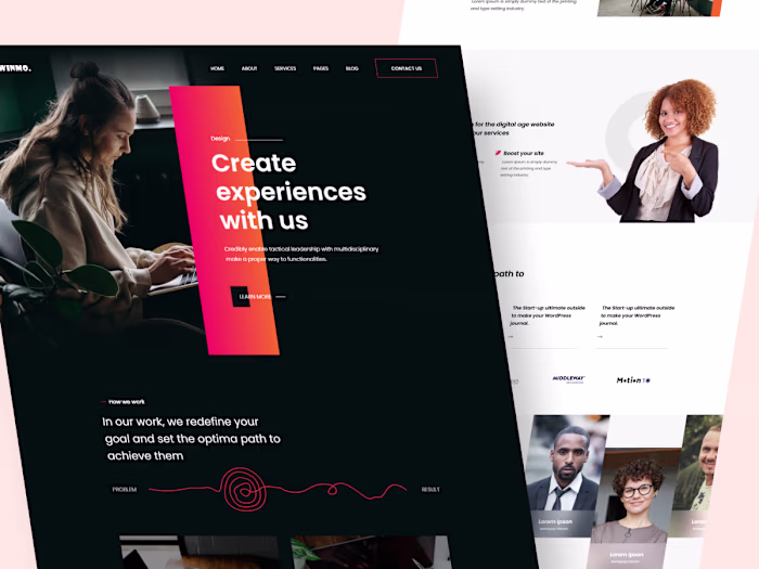 Landing Page Design