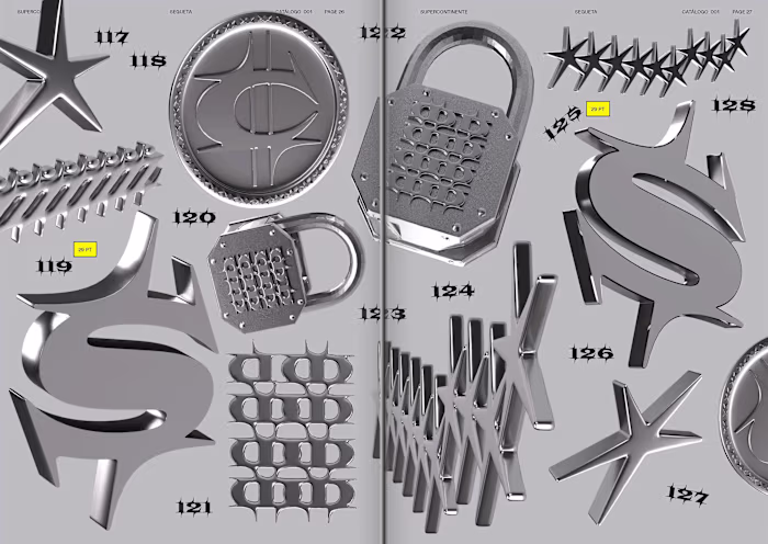 3D Graphics for Supercontinente's type publication