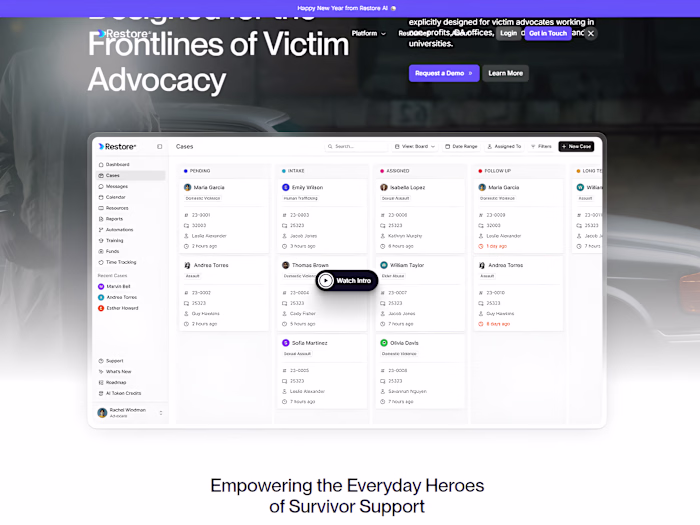 WeRestore.ai Marketing & Product Website