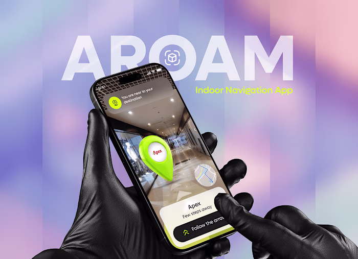 AROAM : AR Based Indoor Navigation App Case Study
