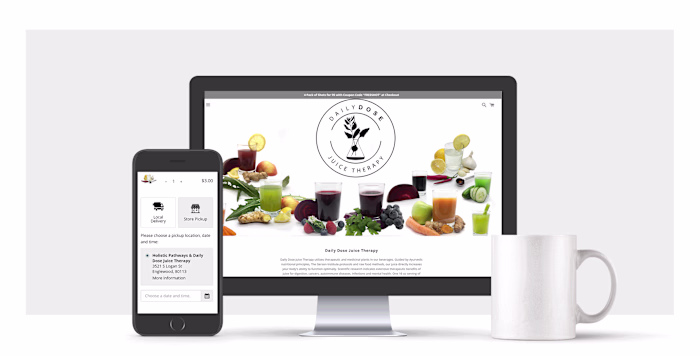 Creative Direction for Daily Dose Juice Therapy