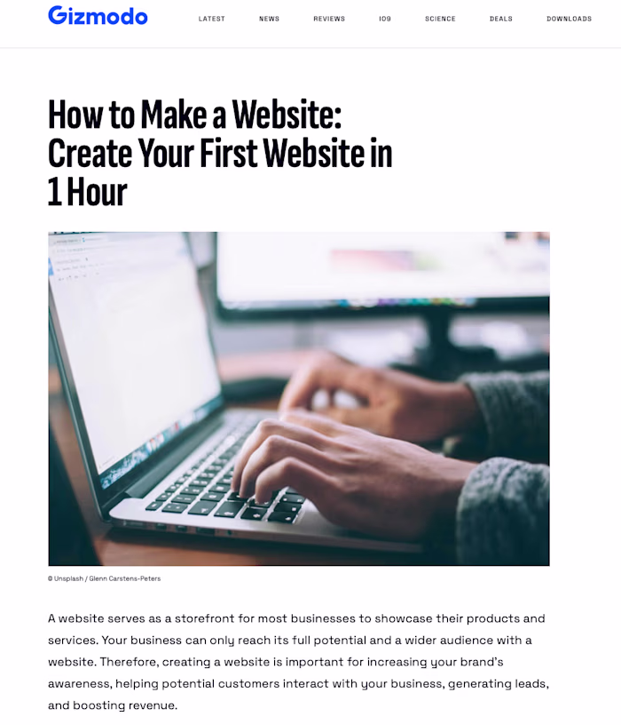 How to Make a Website: Create your First Website from Scratch