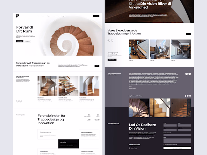 From Figma to WordPress: Bespoke Staircase Manufacturer Website